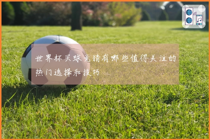 世界杯买球竞猜有哪些值得关注的热门选择和技巧
